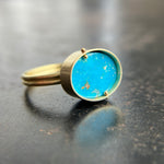 Turquoise Spin Ring