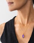 Opalized Wood Pendant