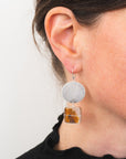 Captured Dendritic Agate Circles and Squares
