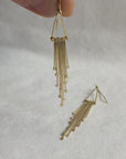 Fringe Chandelier Earrings