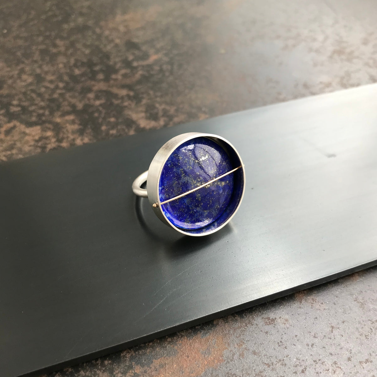 Lapis Cocktail Ring