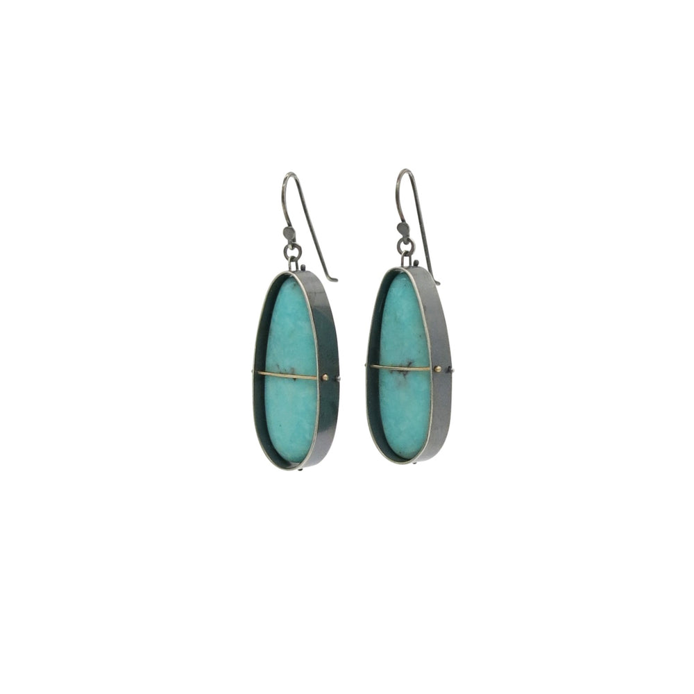 Captured Campitos Turquoise Earrings