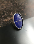 Oval Lapis Cocktail Ring