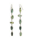 Captured Rough Tourmaline Shoulder Dusters