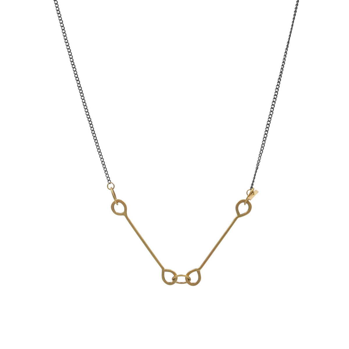 Hand Hammered Links Necklace