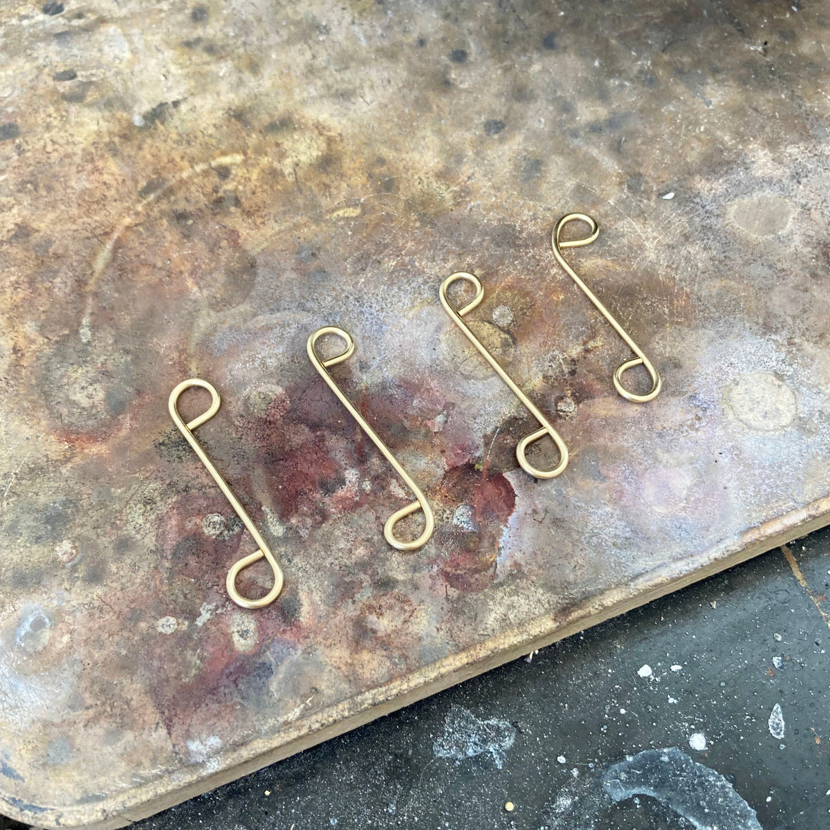 Hand Hammered Links Necklace
