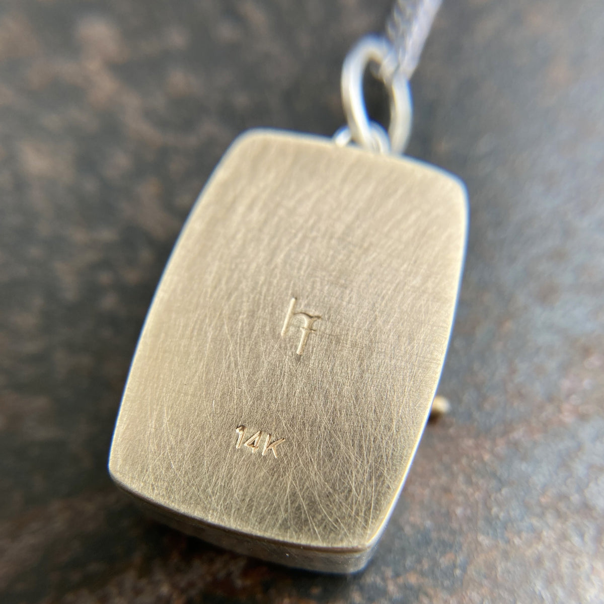 Captured Rutile Quartz X Necklace