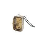 Captured Rutile Quartz X Necklace