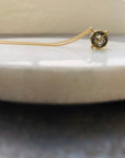 Captured Salt & Pepper Solitaire Necklace