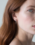 spike studs, spike jewelry, gold earrings, gold spikes, hilary finck jewelry, handmade jewelry, fine jewelry, edgy jewelry, luxury jewelry, gold jewelry.