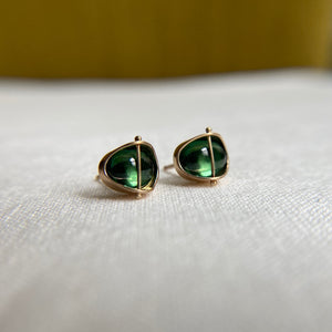 
                
                    Load image into Gallery viewer, Captured Tourmaline Studs
                
            