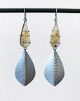 Captured Dendritic Agate Teardrops