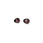 Captured Ruby Stud Earrings