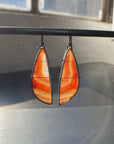 Captured Banded Agate Earrings