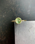 Captured Neon Green Beryl Ring