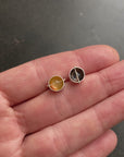 Captured Montana Agate Studs