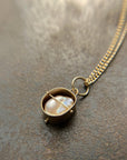 Captured Biwa Pearl Charm
