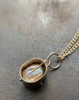 Captured Biwa Pearl Charm
