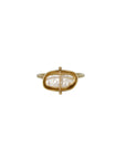 Captured Biwa Pearl Ring