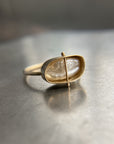 Captured Biwa Pearl Ring