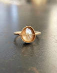 Captured Biwa Pearl Ring