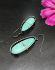 Captured Campitos Turquoise Earrings