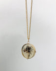 Captured Dendritic Agate Bouquet Necklace