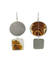 Captured Dendritic Agate Circles and Squares
