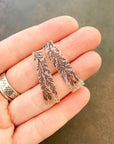Captured Dendritic Agate Earrings