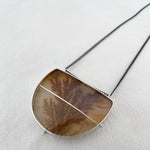 Captured Dendritic Agate Necklace