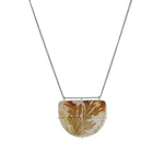 Captured Dendritic Agate Necklace