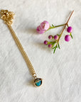 Captured Lightning Ridge Opal Pendant