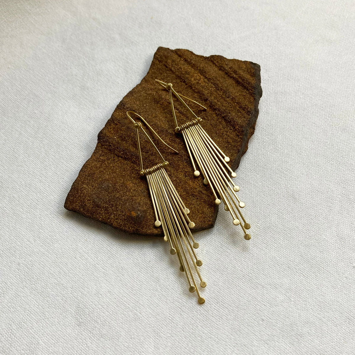 Fringe Chandelier Earrings