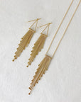 Fringe Chandelier Earrings