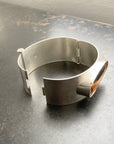 Captured Montana Agate Hinge Bracelet