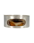 Captured Montana Agate Hinge Bracelet