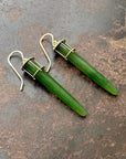 Jade Torpedo Earrings