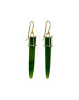 Jade Torpedo Earrings