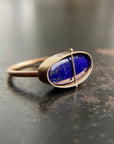 Captured Lapis Lazuli Ring