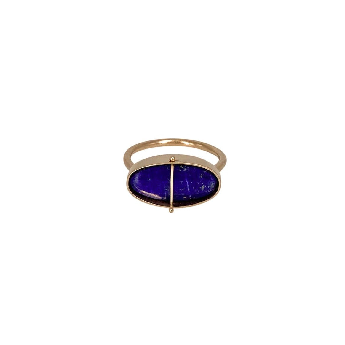 Captured Lapis Lazuli Ring