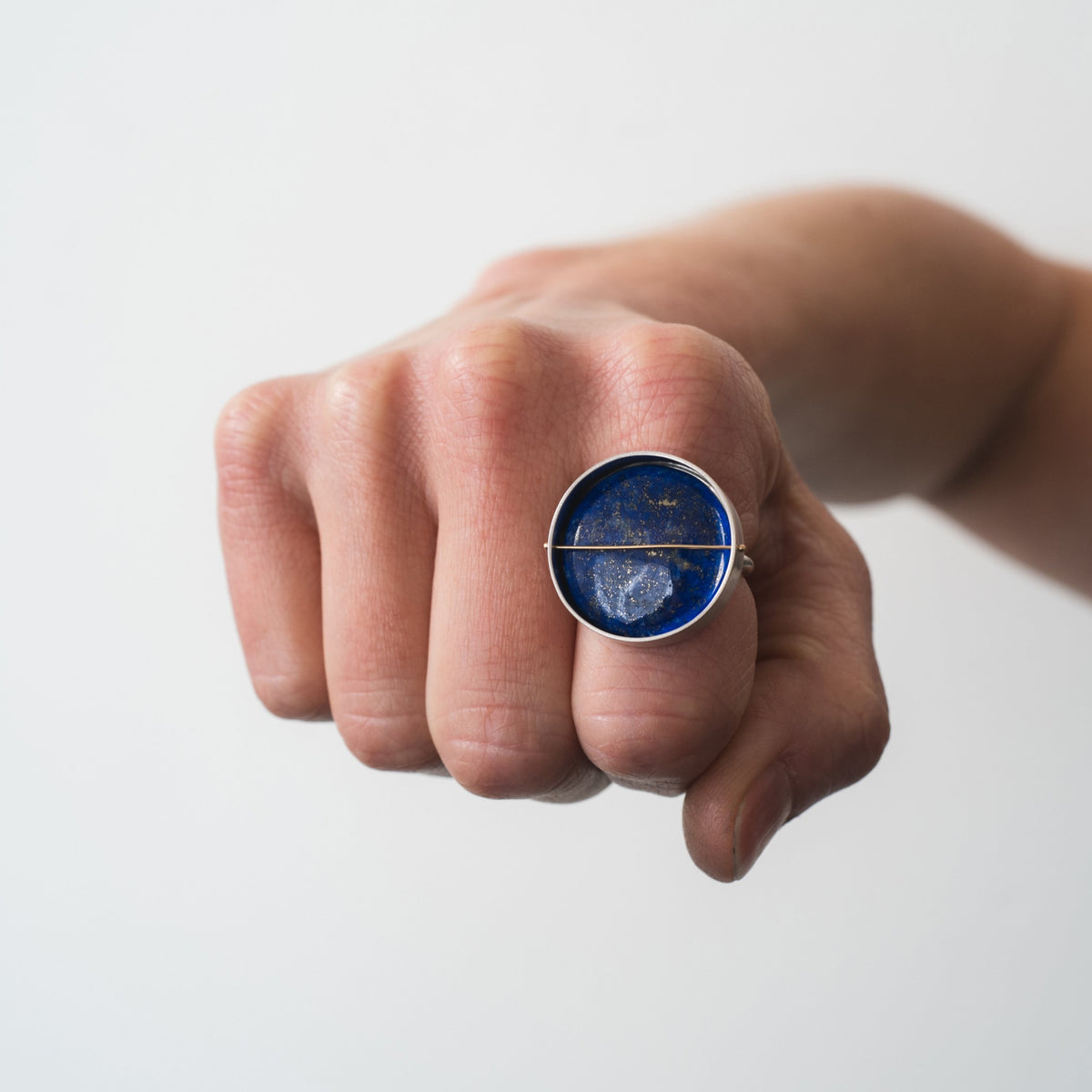 Lapis Cocktail Ring
