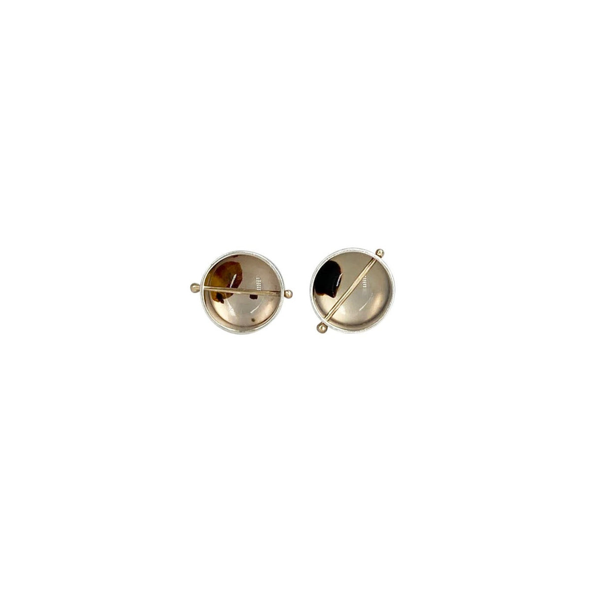 Captured Montana Agate Studs