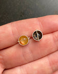 Captured Montana Agate Studs