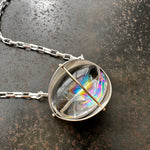 Captured Rainbow Quartz Necklace