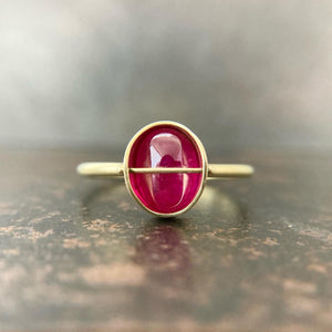 
                
                    Load image into Gallery viewer, Captured Ruby Ring
                
            