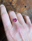 Captured Ruby Ring
