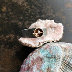Captured Auburn Rustic Diamond Ring