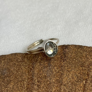 Captured Madagascar Sapphire Ring