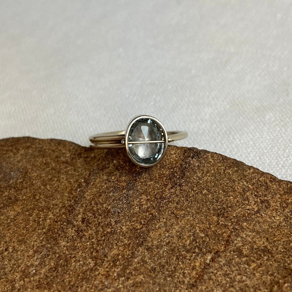 Captured Madagascar Sapphire Ring