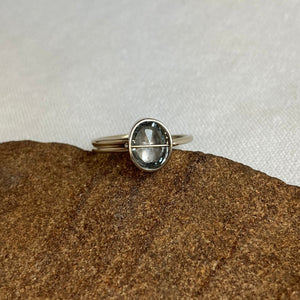 Captured Madagascar Sapphire Ring
